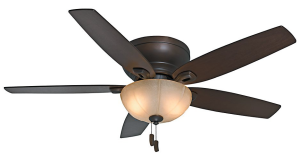 Casablanca Fan Company 54102 Durant 54-Inch Maiden Bronze Ceiling Fan with Five Walnut:Smoked Walnut Blades with Light Kit