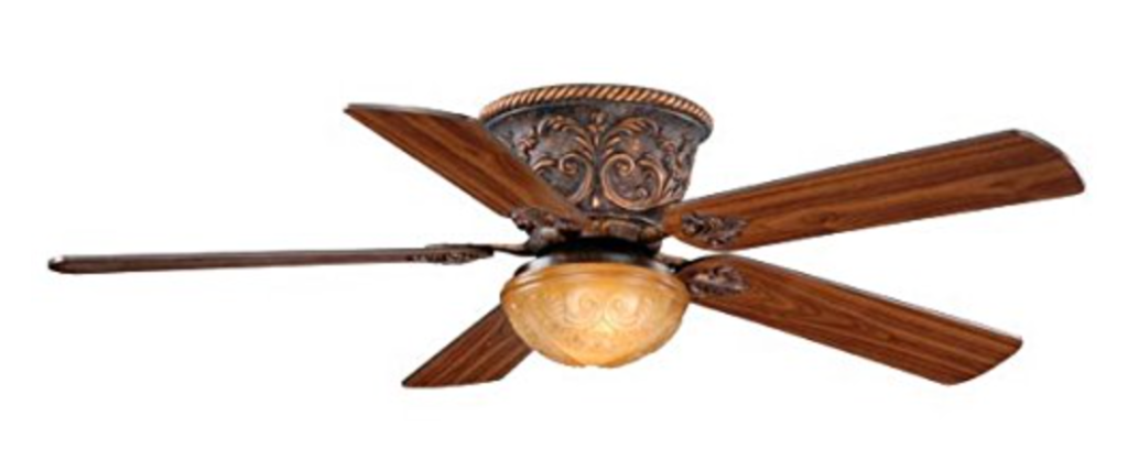 AireRyder FN52317AR Corazon 52-Inch Flushmount Ceiling Fan Aged Bronze